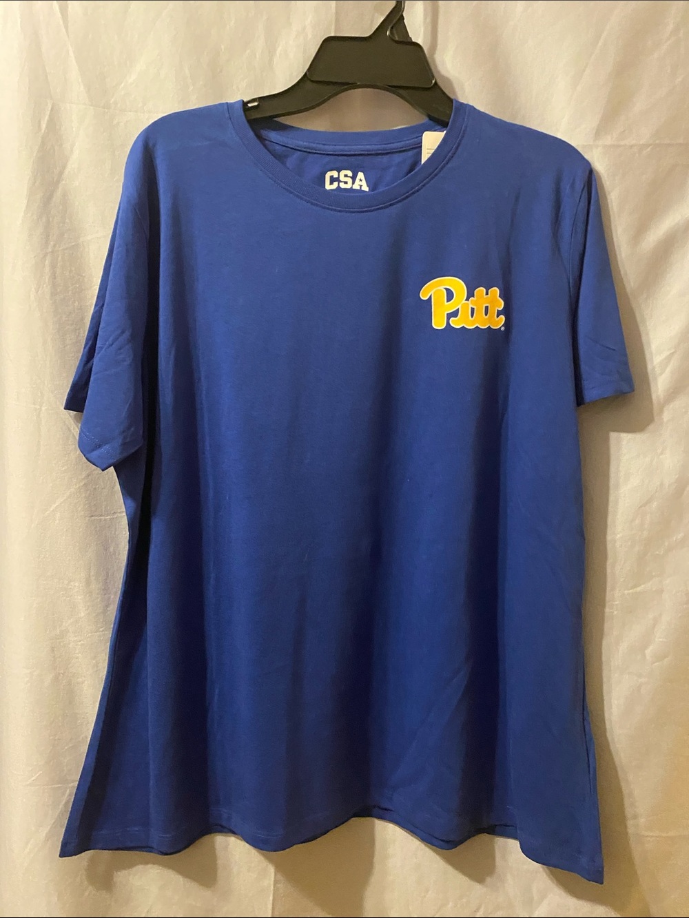 CSA Pitt Logo Royal Blue Short Sleeve Men’s T-Shirt